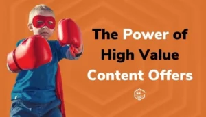 Utilize high value B2b E-commerce marketing strategies