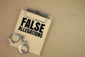 false allegations
